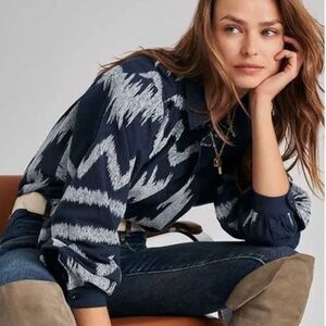 Anthropologie Pilcro the Romy shirt, small petite